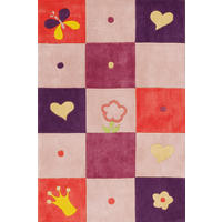 KINDERTEPPICH 80/150 cm BC Kids  - Pink/Lila, Trend, Naturmaterialien/Textil (80/150cm) - Ben'n'jen