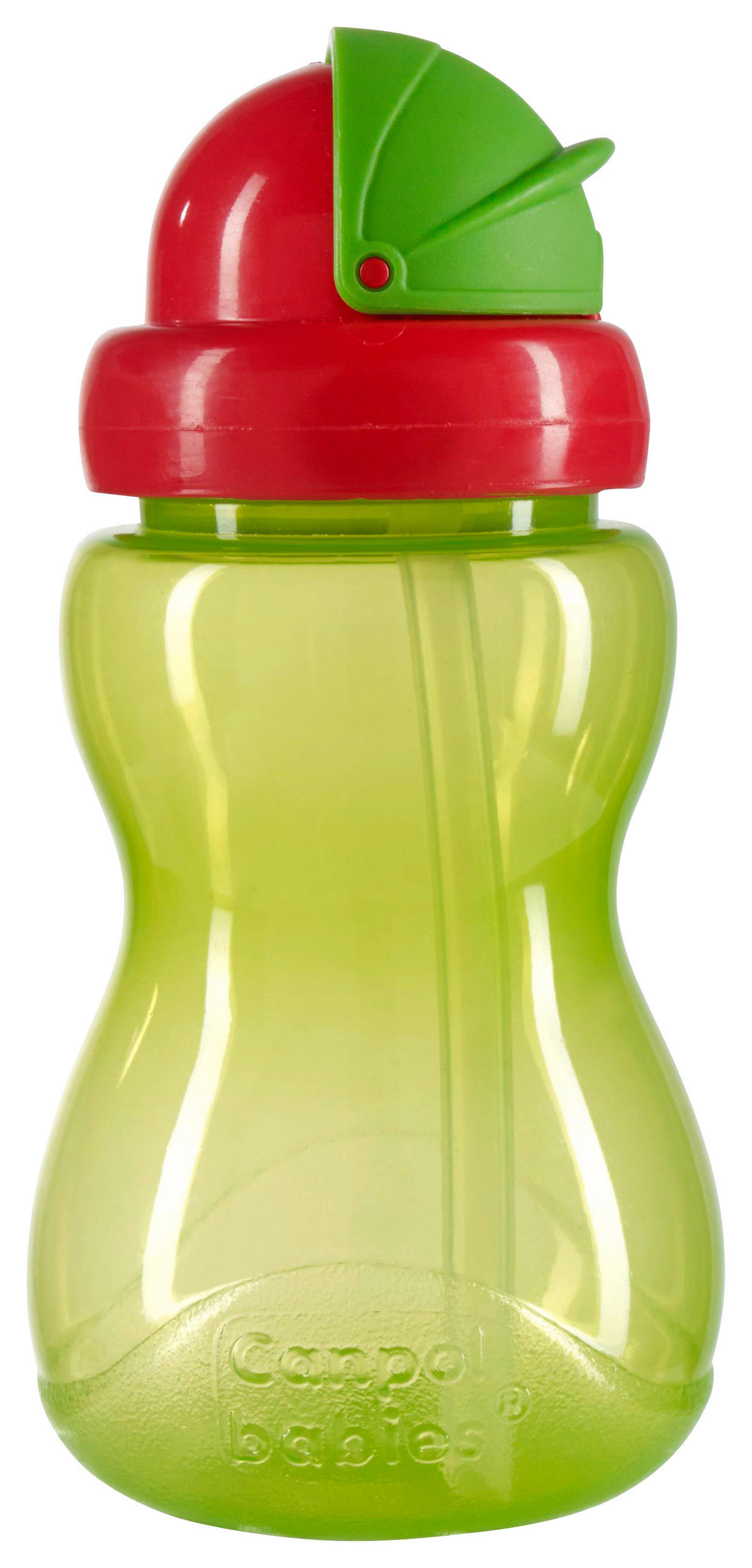 DETSKÁ FĽAŠA - zelená, Basics, plast (7/15cm) - My Baby Lou