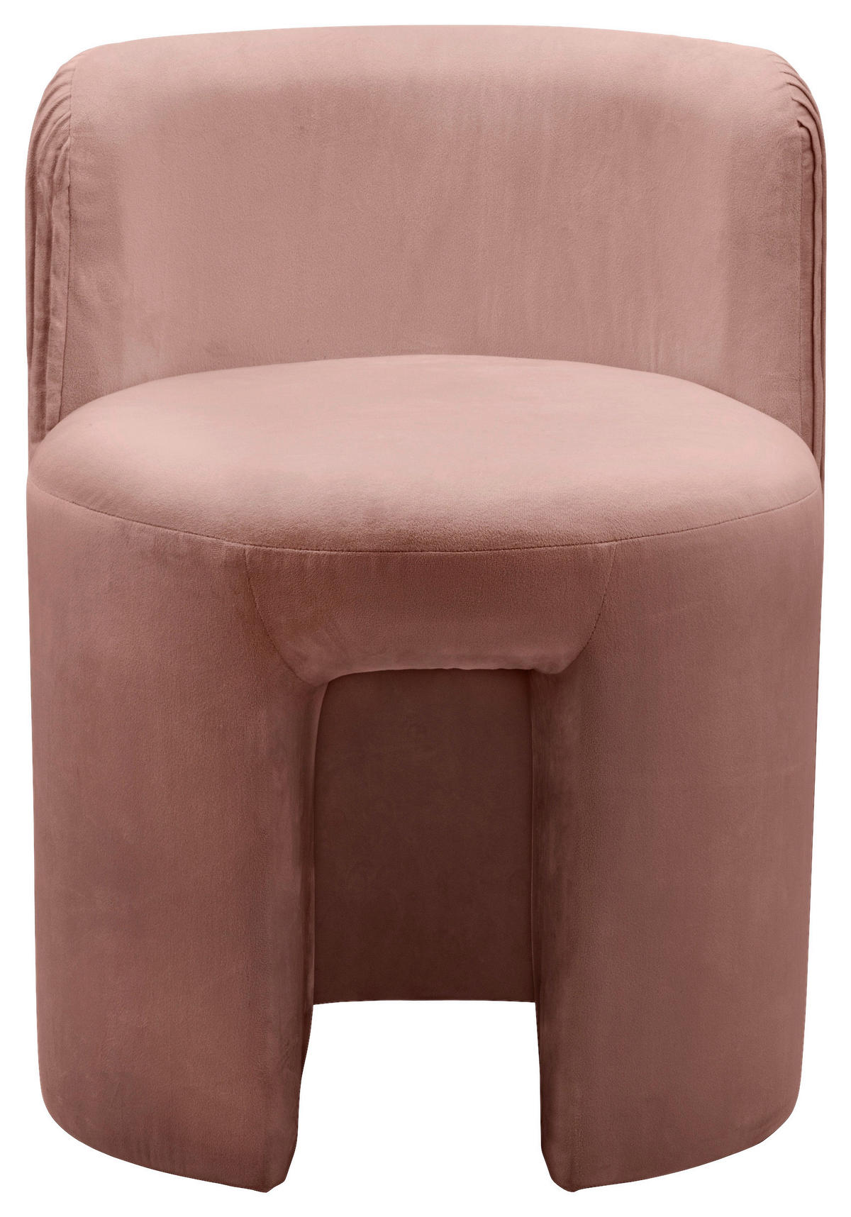 TABURET, plast, 47/62,5/52 cm - starorůžová, Design, plast (47/62,5/52cm)