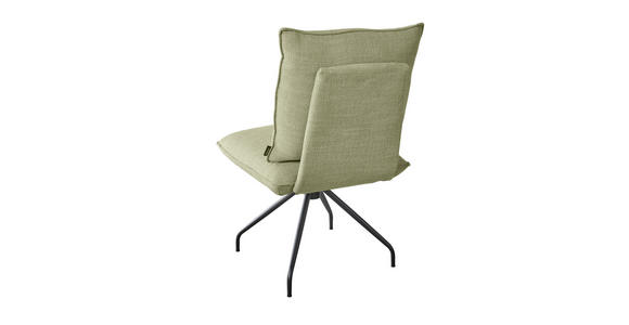 STUHL in Stahl Struktur Metall, Textil - Beige/Schwarz, Design, Textil/Metall (50/90/70cm) - Dieter Knoll