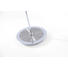 LED-STEHLEUCHTE - Nickelfarben, LIFESTYLE, Metall (40/150cm)