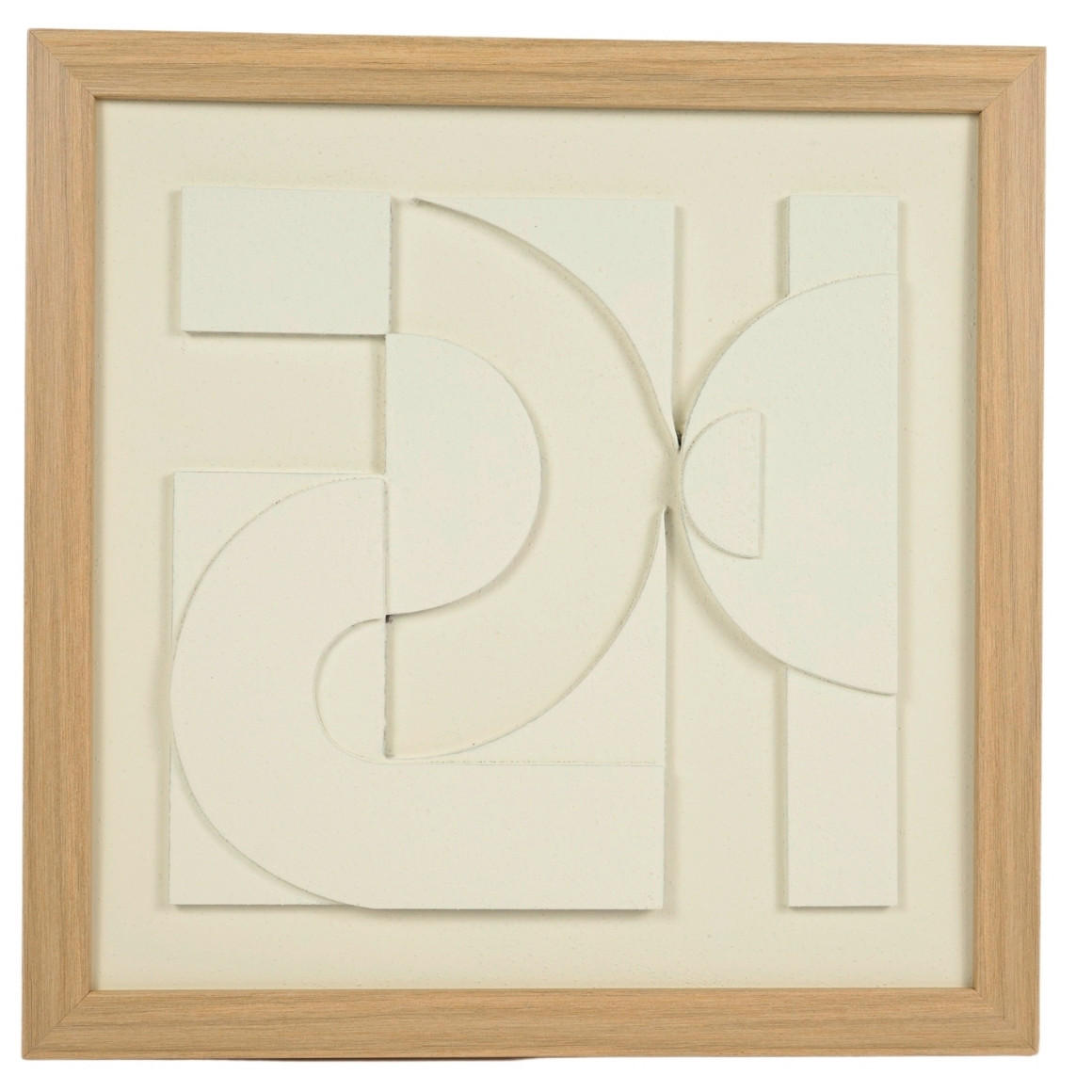 SLIKA 38/38/1,7 cm - bež, Osnovno, drvo/plastika (38/38/1,7cm)