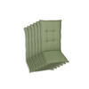 SESSELAUFLAGENSET Uni  - Hellgrün, Basics, Textil (50/7/120cm)