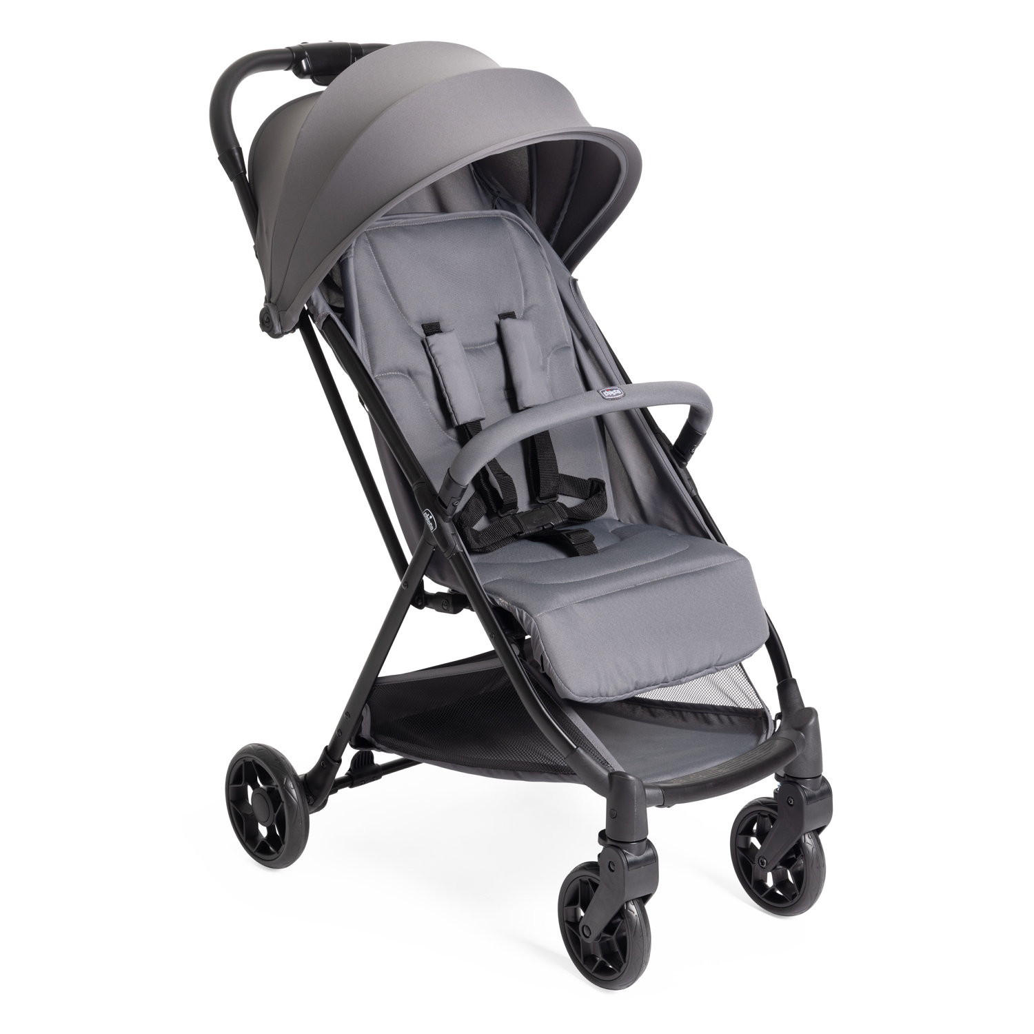 BUGGY Urbino  - Grau, Basics, Textil/Metall (53/103/80cm) - Chicco