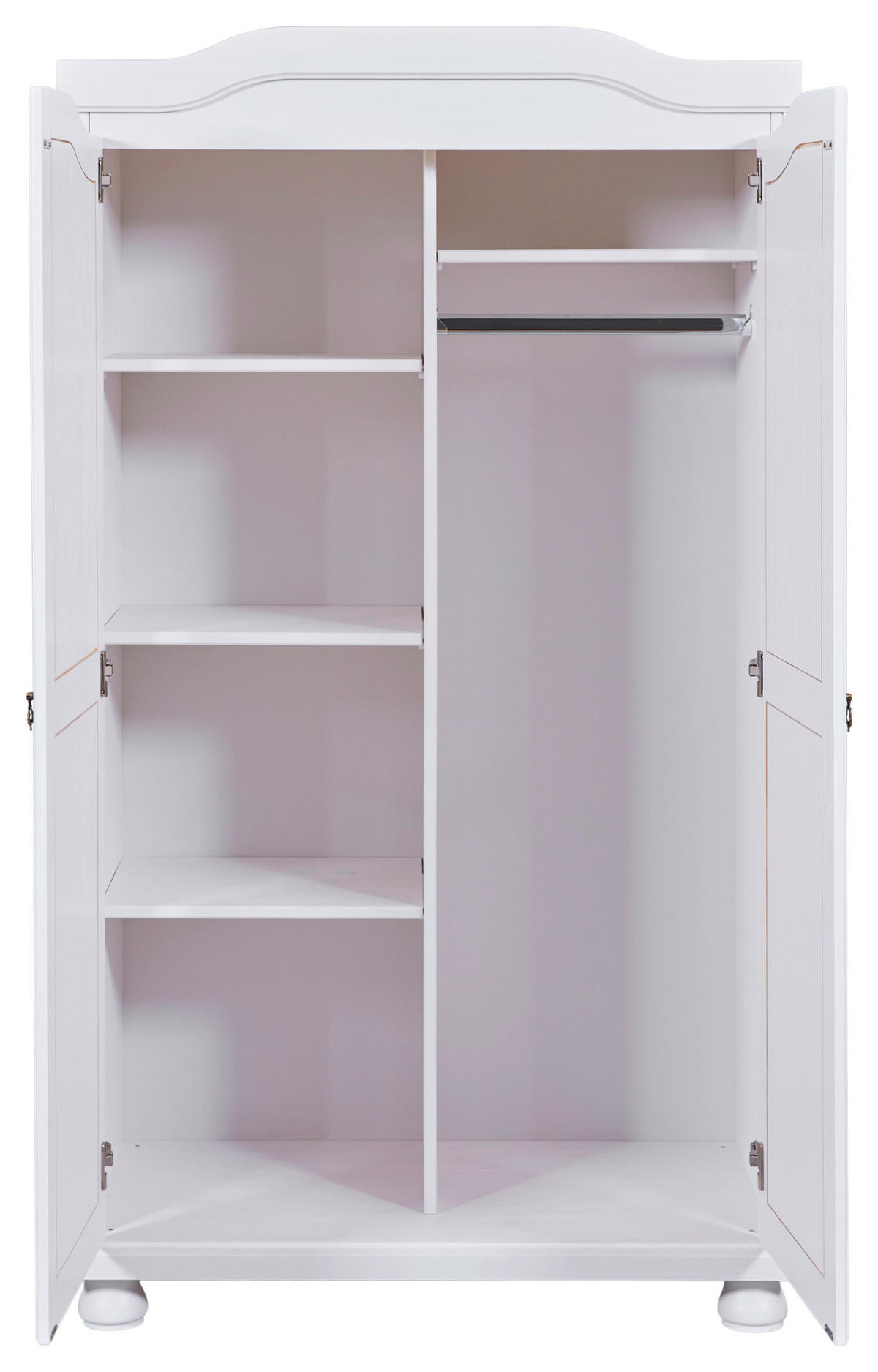 ORMAR S KLASIČNIM VRATIMA     - bijela, Lifestyle (104/180/56cm) - MID.YOU
