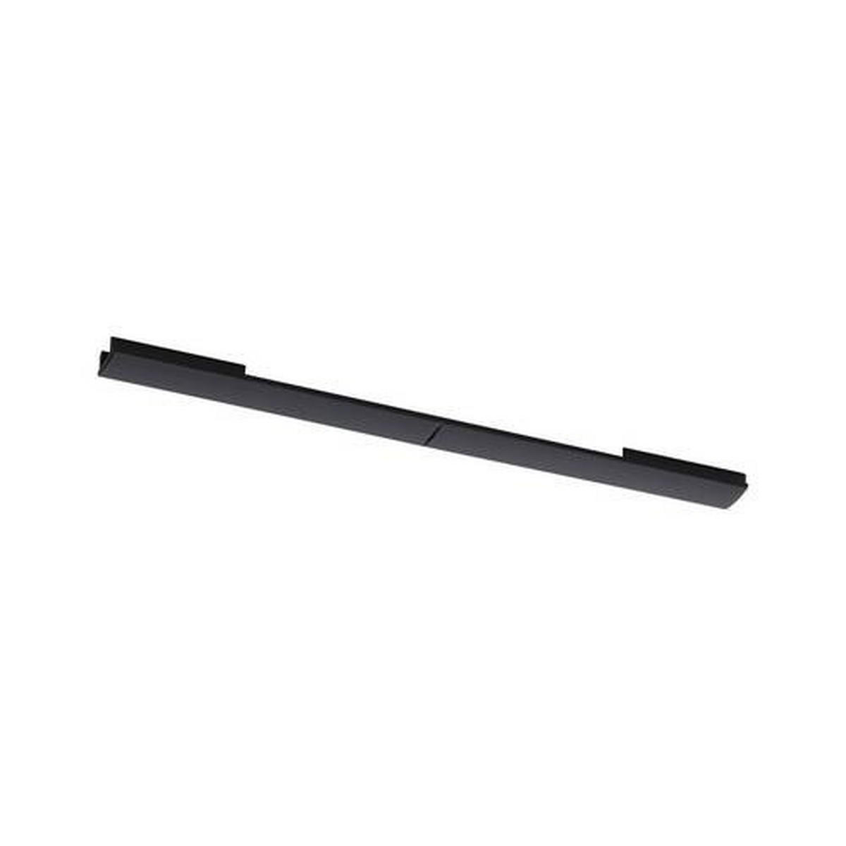 SCHIENENSYSTEM-ABDECKSCHIENE URail 12,5/0,5 cm   - Transparent/Schwarz, Basics, Kunststoff (12,5/0,5cm) - Paulmann
