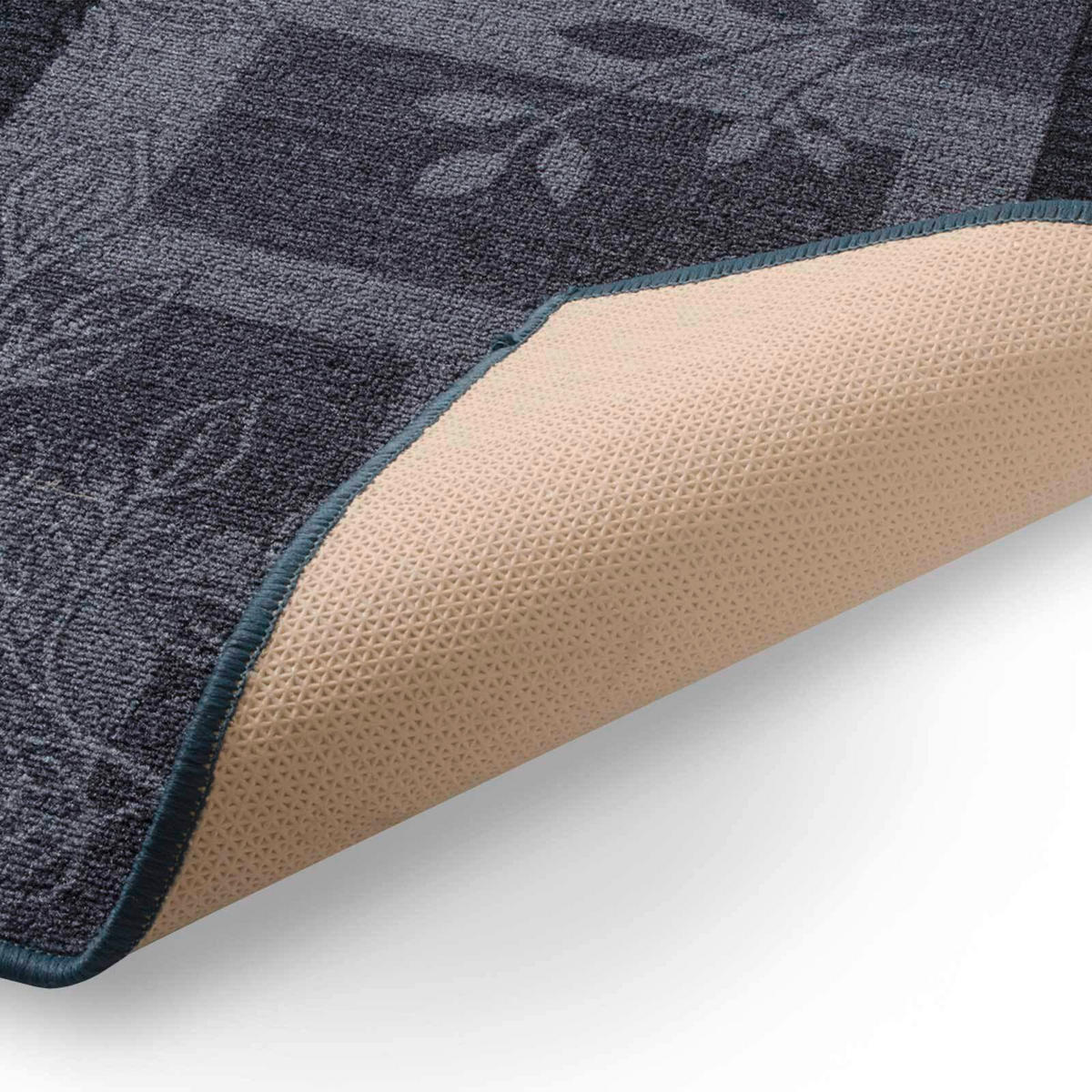 LÄUFER 80/450 cm FD  - Grau, KONVENTIONELL, Kunststoff/Textil (80/450cm)