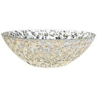 SCHALE 20 cm   - Silberfarben, Basics, Glas (20cm) - Ambia Home