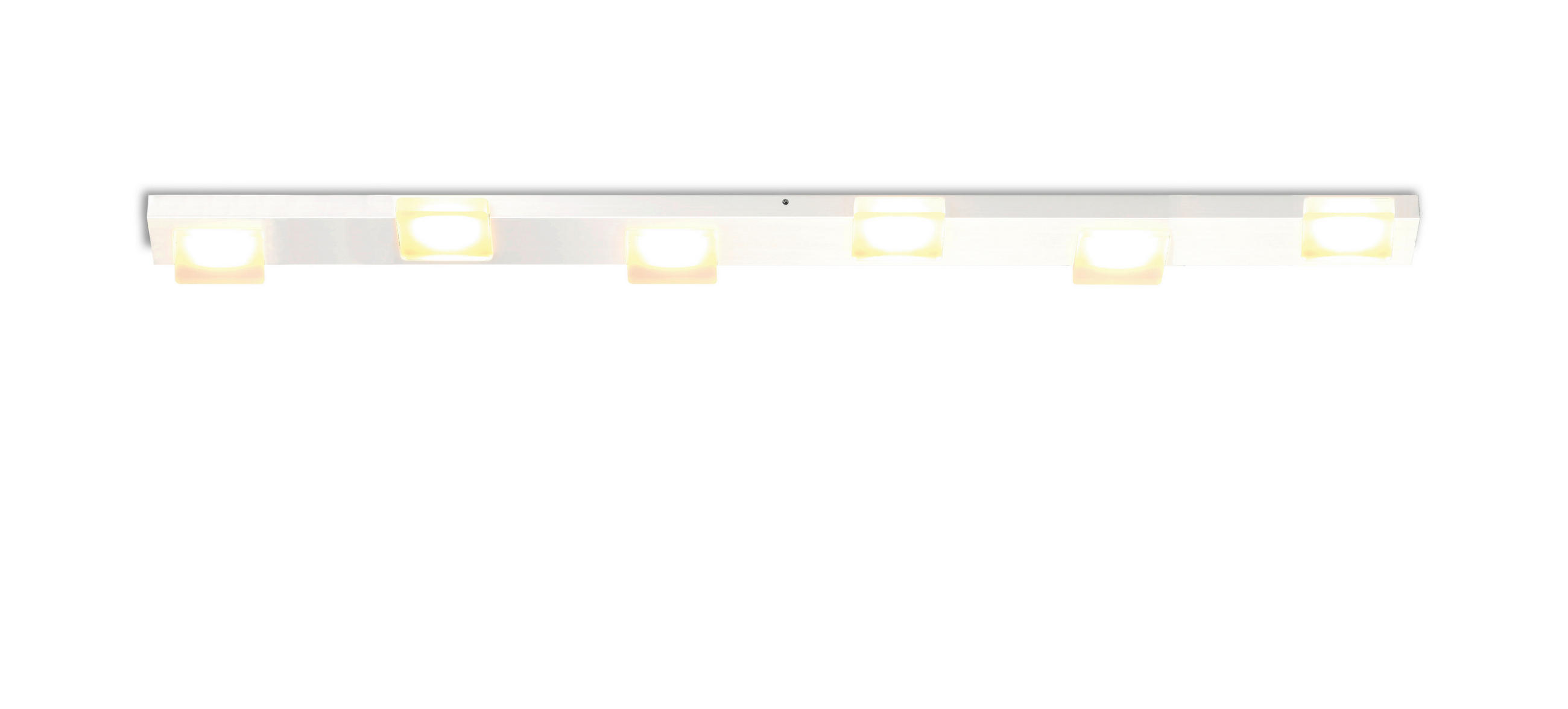 LED-DECKENLEUCHTE 115/12/3 cm   - Weiß, Design, Metall (115/12/3cm) - BOPP