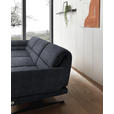 ECKSOFA  in Flachgewebe Grau  176-217/279-327 cm  - Schwarz/Grau, Design, Textil/Metall (176-217/279-327cm) - Dieter Knoll