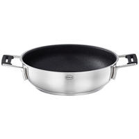 SERVÍROVACÍ PÁNEV  24 cm  - černá/barvy nerez oceli, Basics, kov (24cm) - Rösle