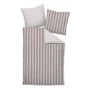 BETTWÄSCHE 155/200 cm GENTANO Makosatin  - Braun/Weiß, Design, Textil (155/200cm) - Janine