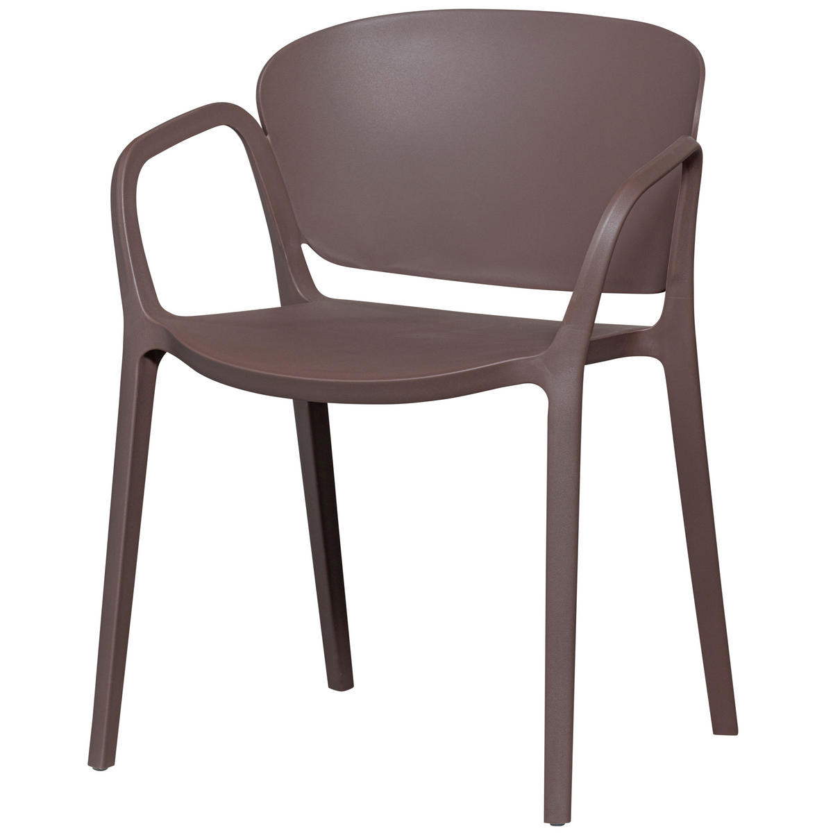 GARTENSTUHL-SET Braun  - Braun, MODERN, Kunststoff (57/75/56cm) - Livetastic