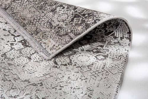 WEBTEPPICH 200/290 cm Gravina Anthrazit, Silberfarben  - Anthrazit/Silberfarben, Design, Textil (200/290cm) - Novel
