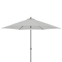 SONNENSCHIRM 300x300 cm  - Anthrazit/Hellgrau, Basics, Textil/Metall (300/300cm) - Doppler