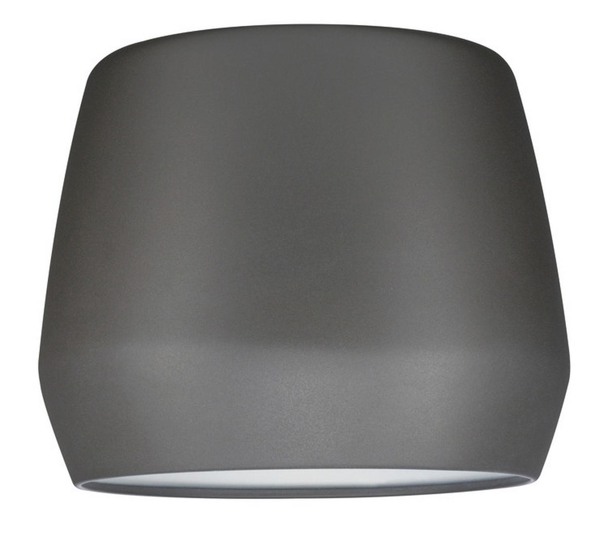 SCHIENENSYSTEM-LEUCHTENSCHIRM URail 23/28 cm   - Grau, Design, Metall (23/28cm) - Paulmann