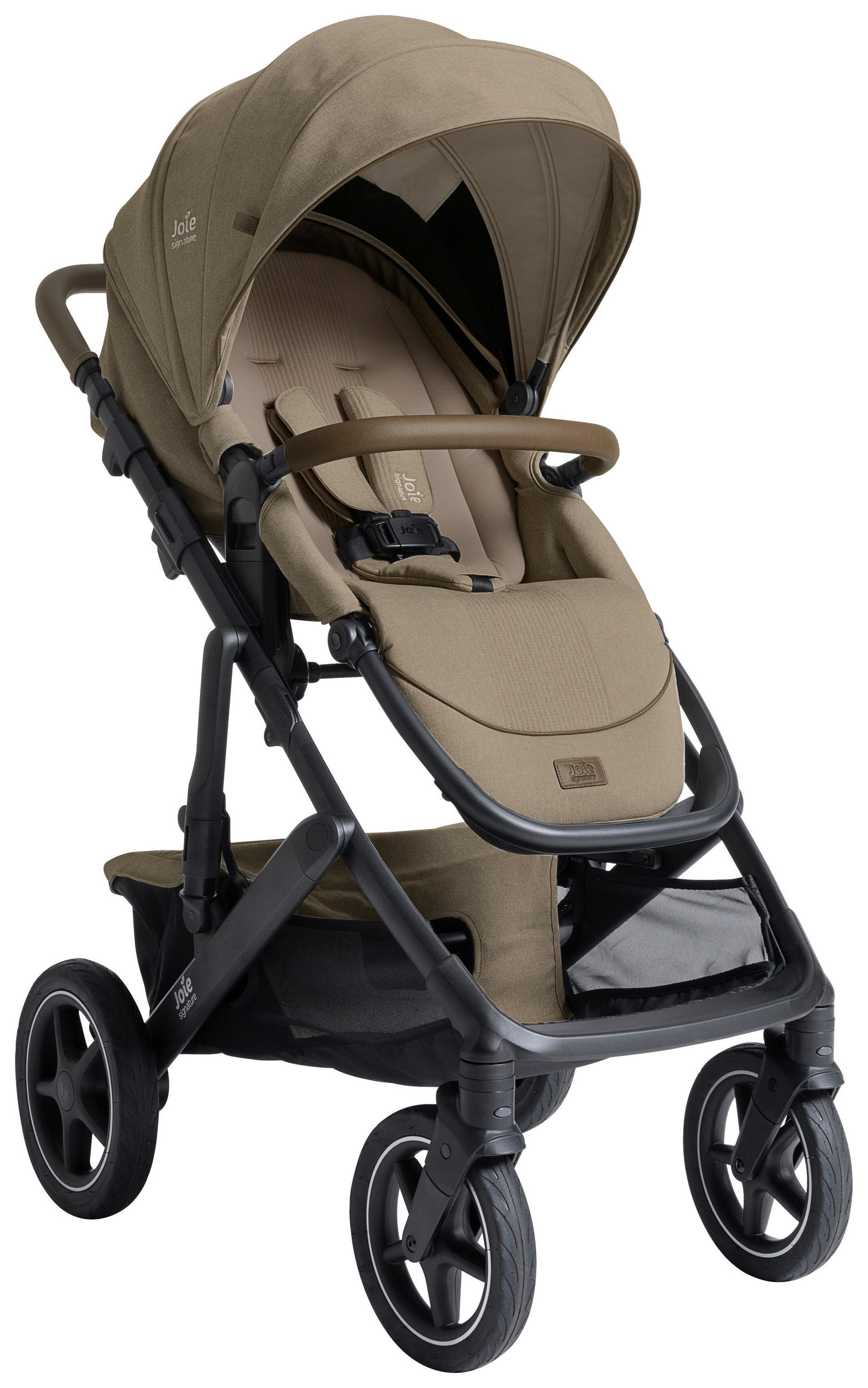 KOMBIKINDERWAGEN  Vinca 2in1  Sandstone  - Schwarz/Cappuccino, Basics, Textil/Metall (65/109/97cm) - JOIE SIGNATURE