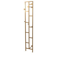 WANDGARDEROBE  in Goldfarben  - Goldfarben, Design, Metall (36/33,5/180cm) - MID.YOU