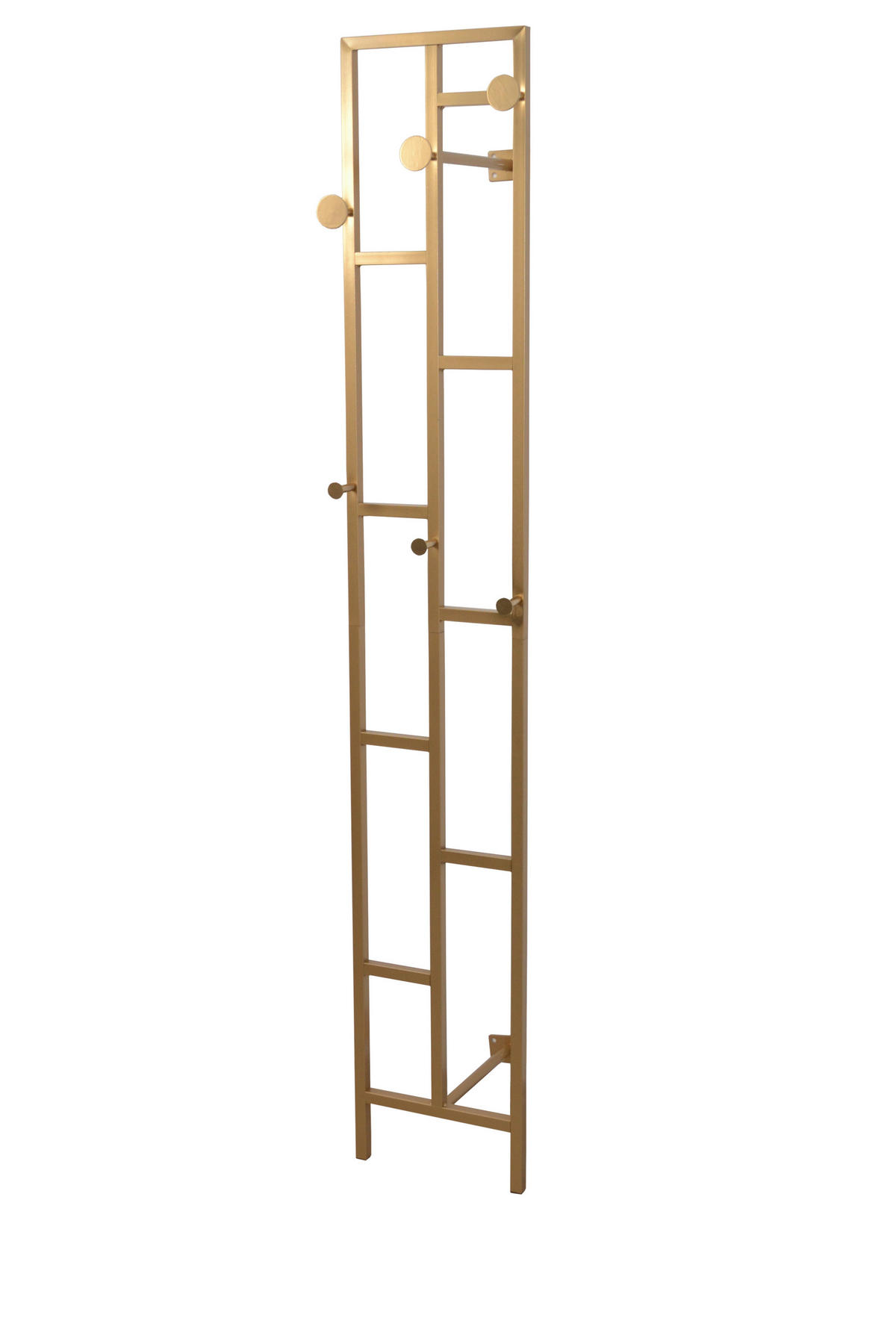 WANDGARDEROBE  in Goldfarben  - Goldfarben, Design, Metall (36/33,5/180cm) - MID.YOU