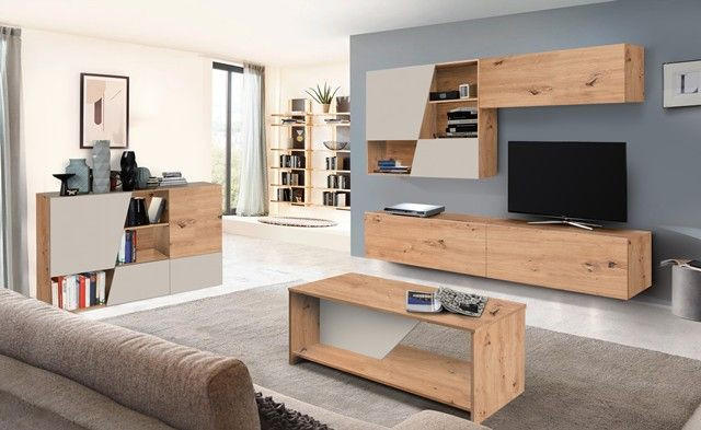 REGAL ZA DNEVNI BORAVAK   - Moderno (240/170/40cm) - Ti'me