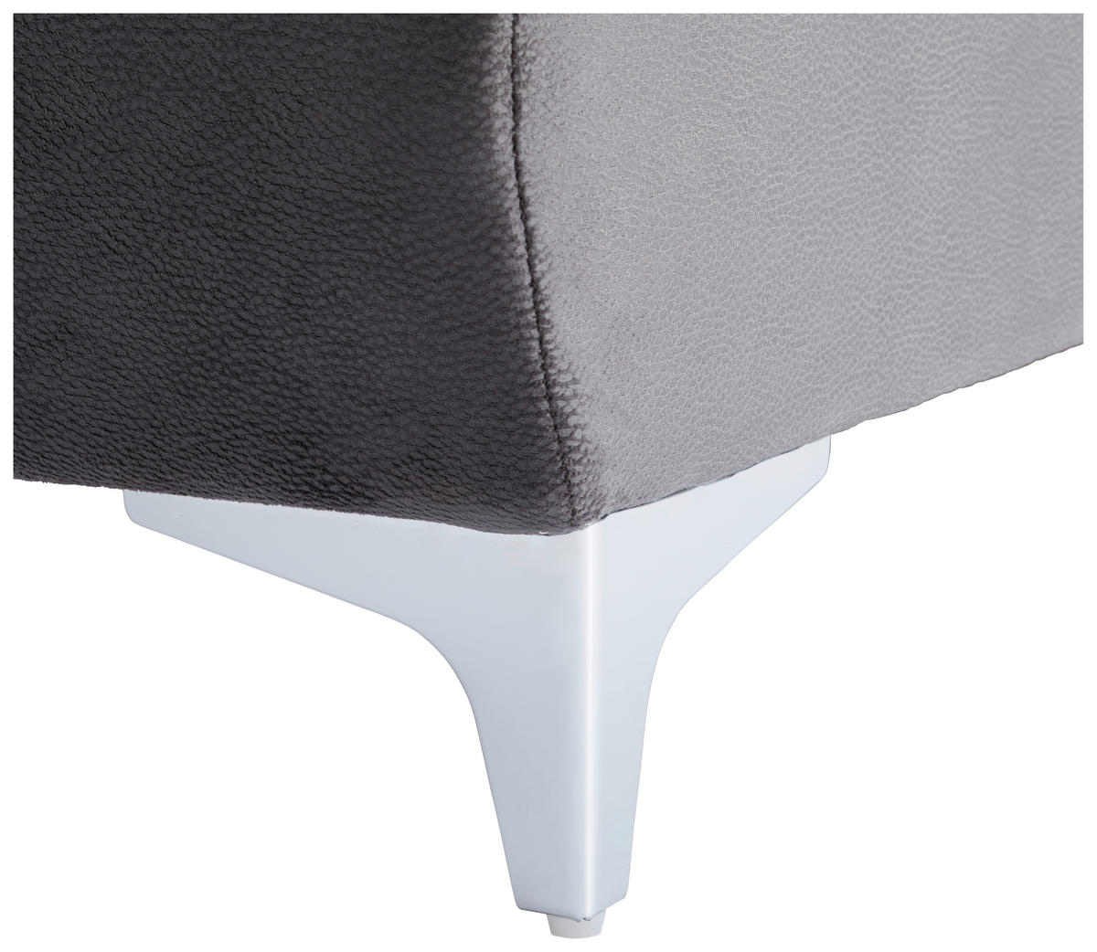 ROHOVÁ SEDACIA SÚPRAVA, textil, tmavosivá - chrómová/tmavosivá, Konventionell, kov/textil (206/271cm) - Carryhome