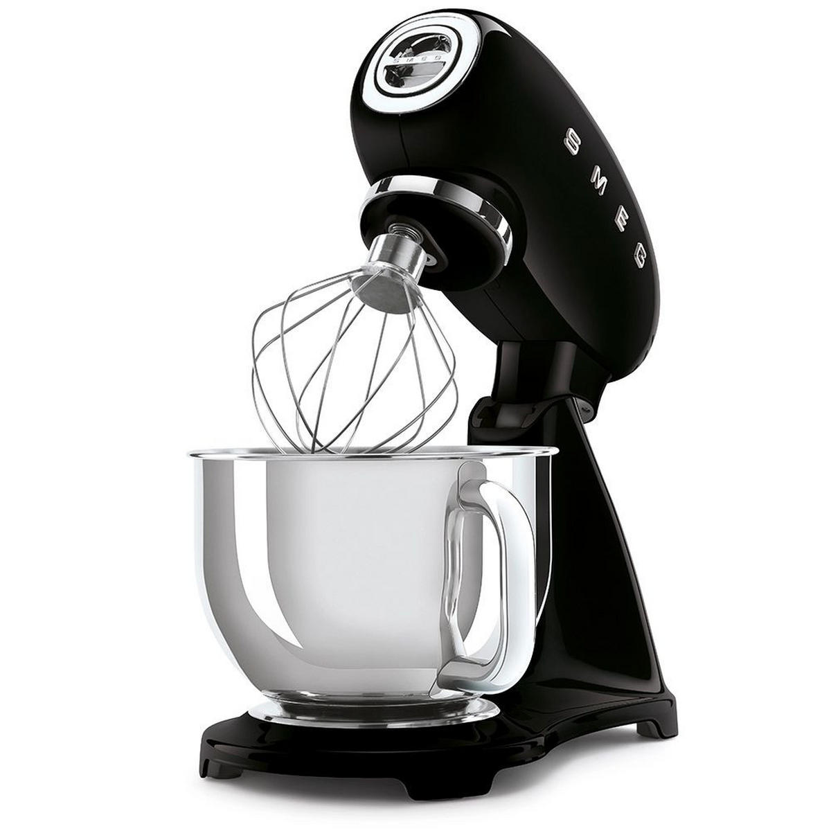 KÜCHENMASCHINE SMF03BLEU  - Alufarben/Schwarz, Basics, Metall (40,2/37,8/22,1cm) - SMEG