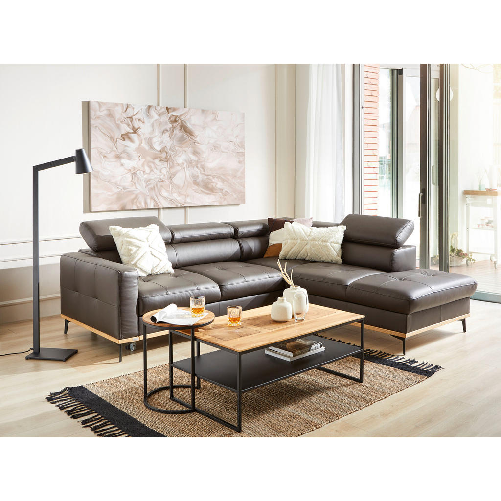 Thumbnail - Johann Jakob Couchtisch, Wildeiche, Holz, Wildeiche, massiv, vollmassiv, Hartholz, rechteckig, eckig, 60x41x100 cm, offe...