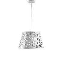 HÄNGELEUCHTE 40/100 cm  - Weiß, Basics, Metall (40/100cm)