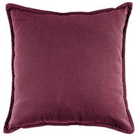 ZIERKISSEN    - Bordeaux, Textil (45/45cm)