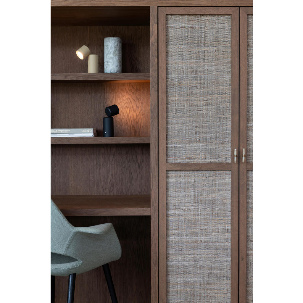 Thumbnail - It's about Romi Wandleuchte It’s about RoMi, Beigebraun, Metall, rund,rund, 19 cm, drehbar, Flexarm, Touch (on/off), tra...