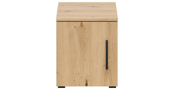 AUFSATZSCHRANK 30/35/40 cm  - Schwarz/Eiche Artisan, MODERN, Holzwerkstoff/Kunststoff (30/35/40cm) - Carryhome