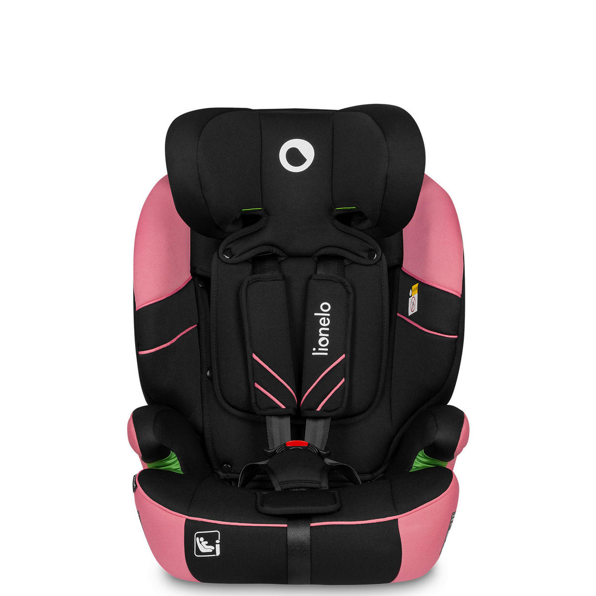 KINDERAUTOSITZ Levi One i-Size  - Pink/Schwarz, Basics, Kunststoff/Textil (52/46.5/58cm) - Lionelo