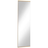 WANDSPIEGEL 41/140/2 cm    - Eichefarben, Design, Glas/Holz (41/140/2cm) - Novel