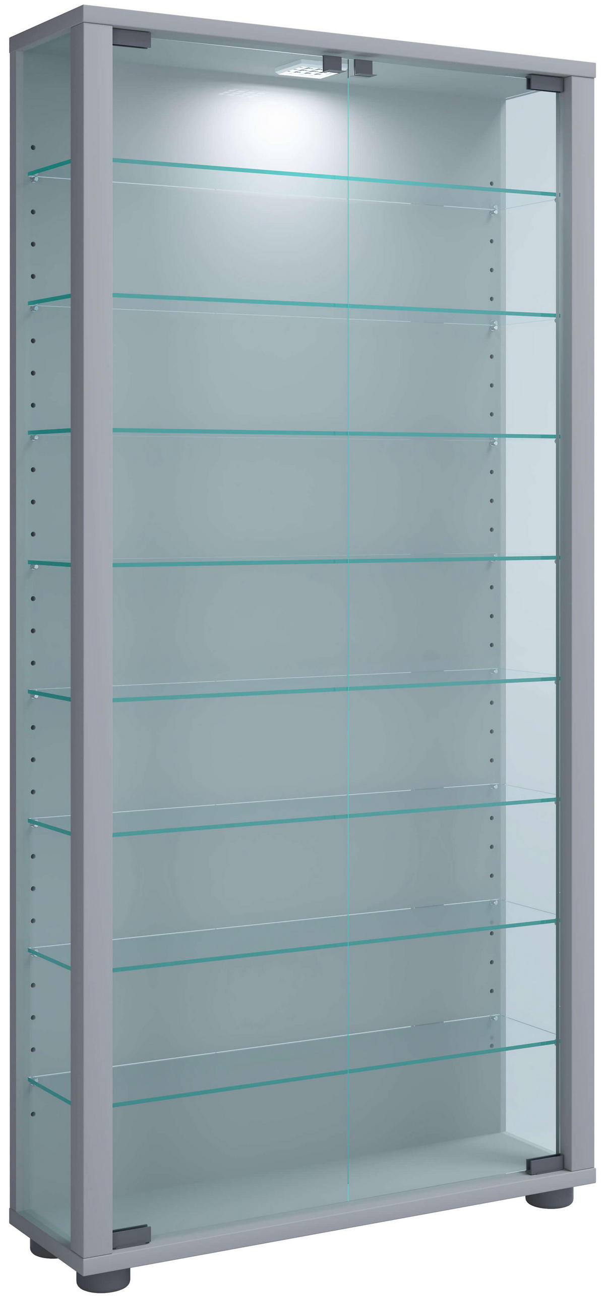 Vitrină,   - Design (59/113/18cm) - MID.YOU