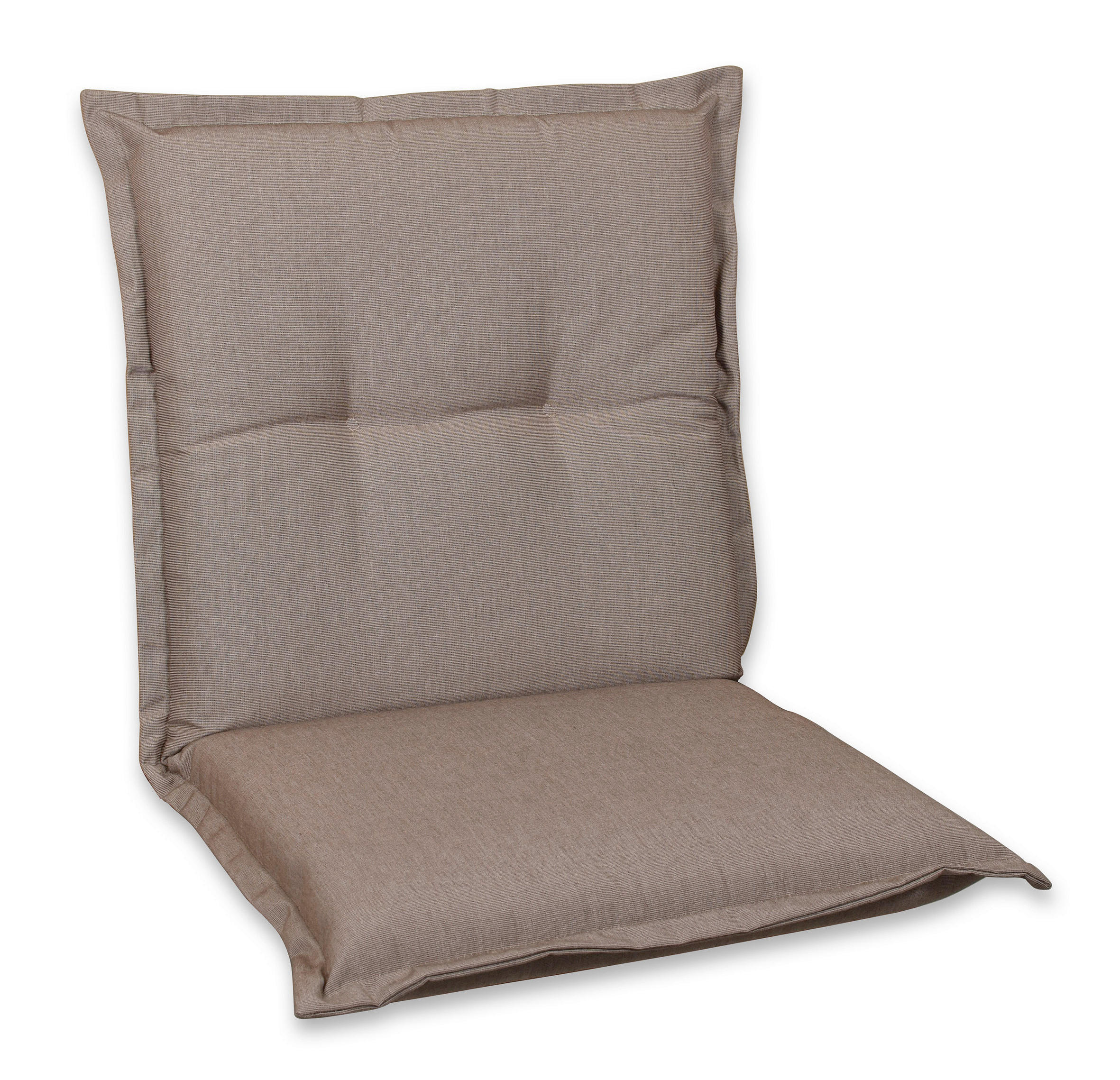 SESSELAUFLAGE in Taupe Uni  - Taupe, Basics, Textil (50/9/100cm)