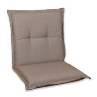 SESSELAUFLAGE in Taupe Uni  - Taupe, Basics, Textil (50/9/100cm)
