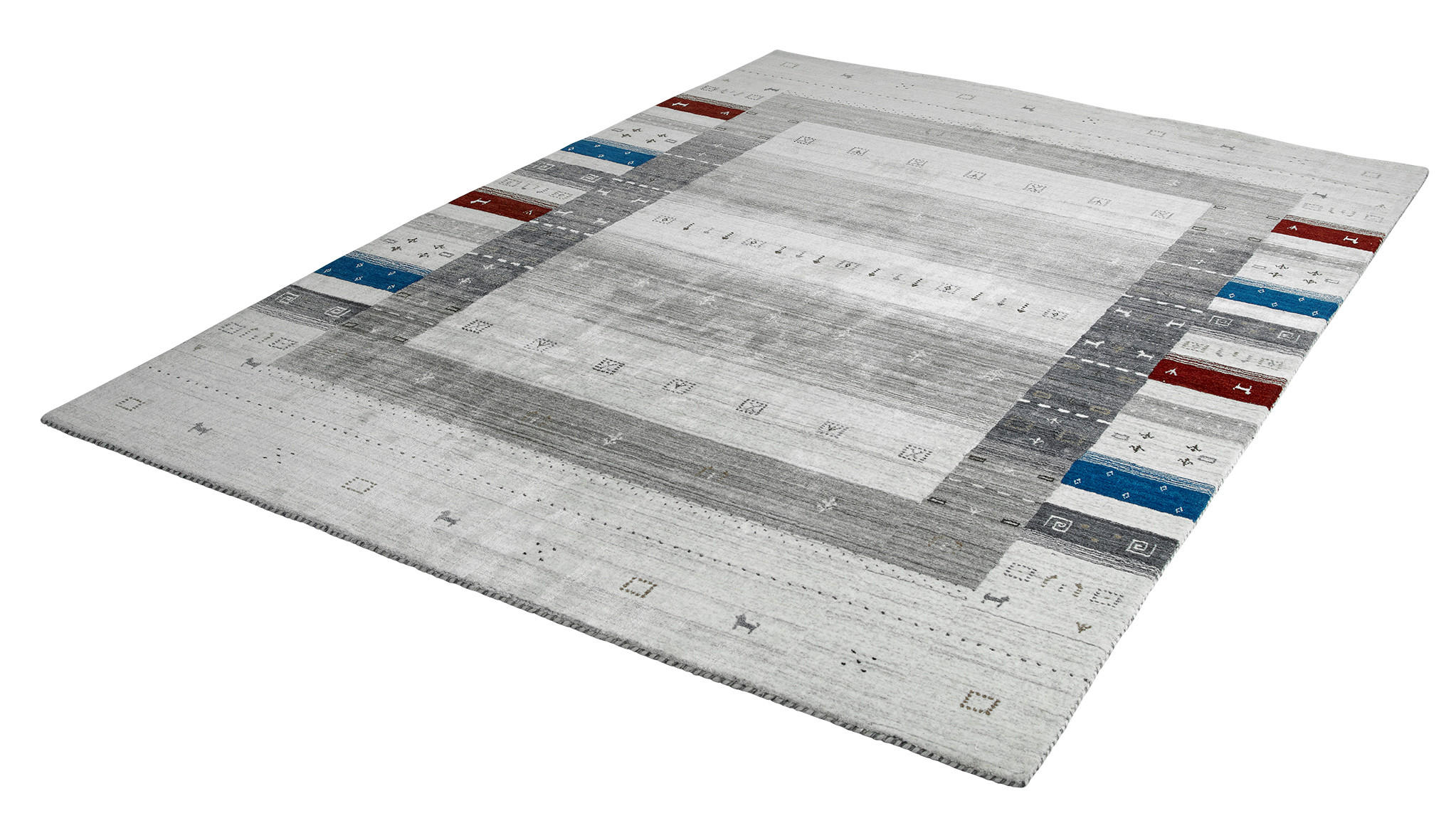 HANDWEBTEPPICH 120/170 cm Multicolor  - Multicolor, Basics, Textil (120/170cm) - Obsession