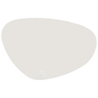 BADRUMSSPEGEL 110/72/3,5 cm  - klar, Modern, glas (110/72/3,5cm) - Welnova