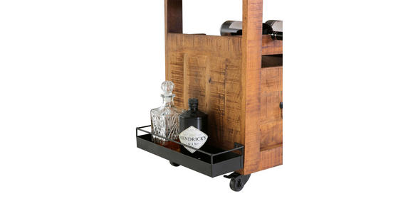 BARWAGEN BARNEY - Schwarz/Naturfarben, KONVENTIONELL, Holz/Holzwerkstoff (97/43/85cm) - Landscape