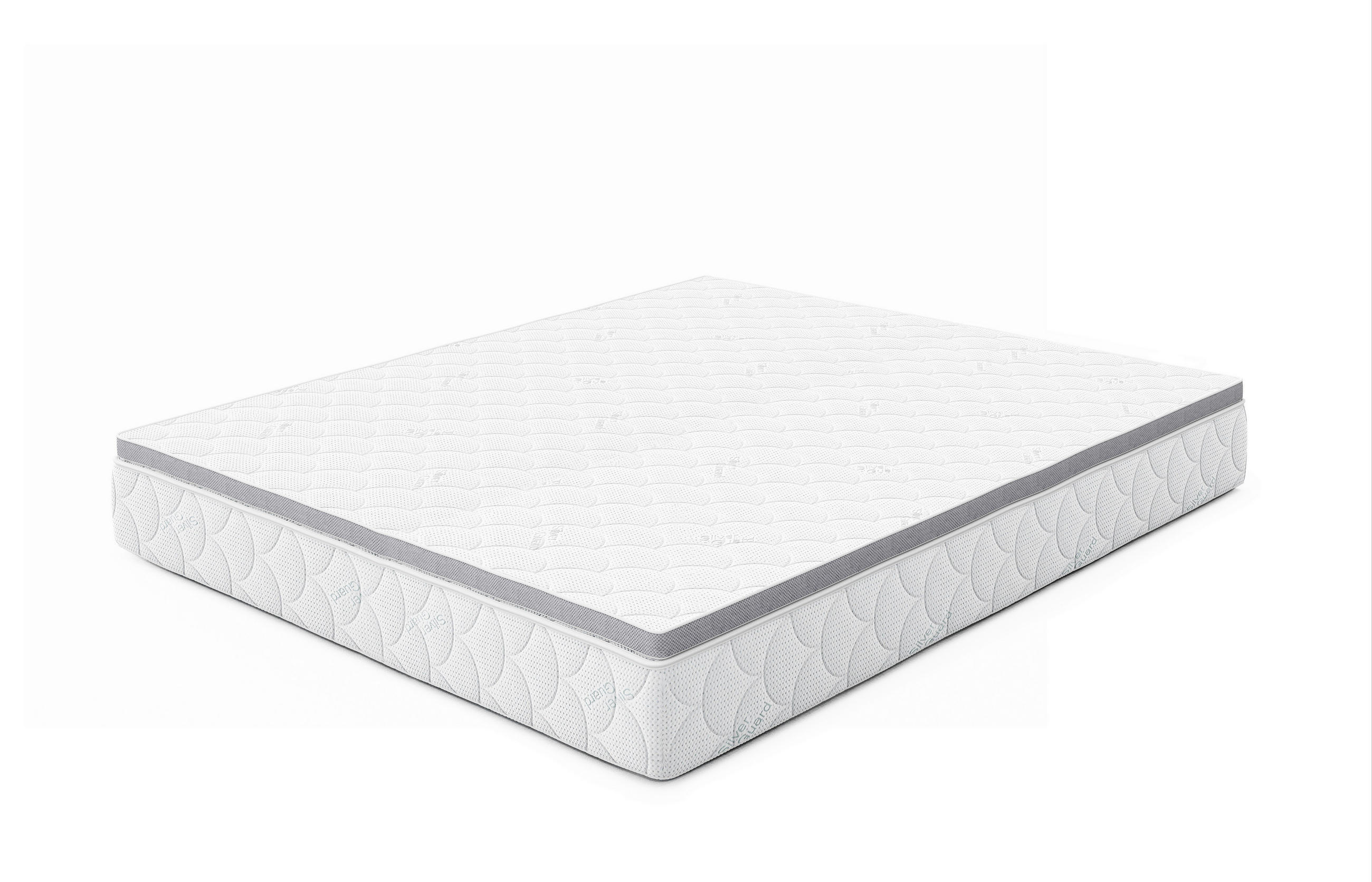 BOXSPRINGMATRATZE REMO H3, 140/200 cm,  - Weiss, Basics, Textil (140/200cm) - Livetastic