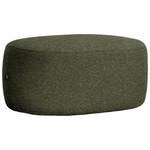 HOCKER in Textil Grün  - Schwarz/Grün, MODERN, Kunststoff/Textil (88/43/66cm) - Hom`in