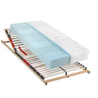 MATRATZENSET 90/200 cm  - Weiß/Grau, Basics, Holz/Kunststoff (90/200cm) - Visionight