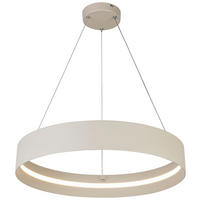 HÄNGELEUCHTE 58,4/120 cm   - Sandfarben/Weiß, Trend, Kunststoff/Metall (58,4/120cm) - Collet's Monde
