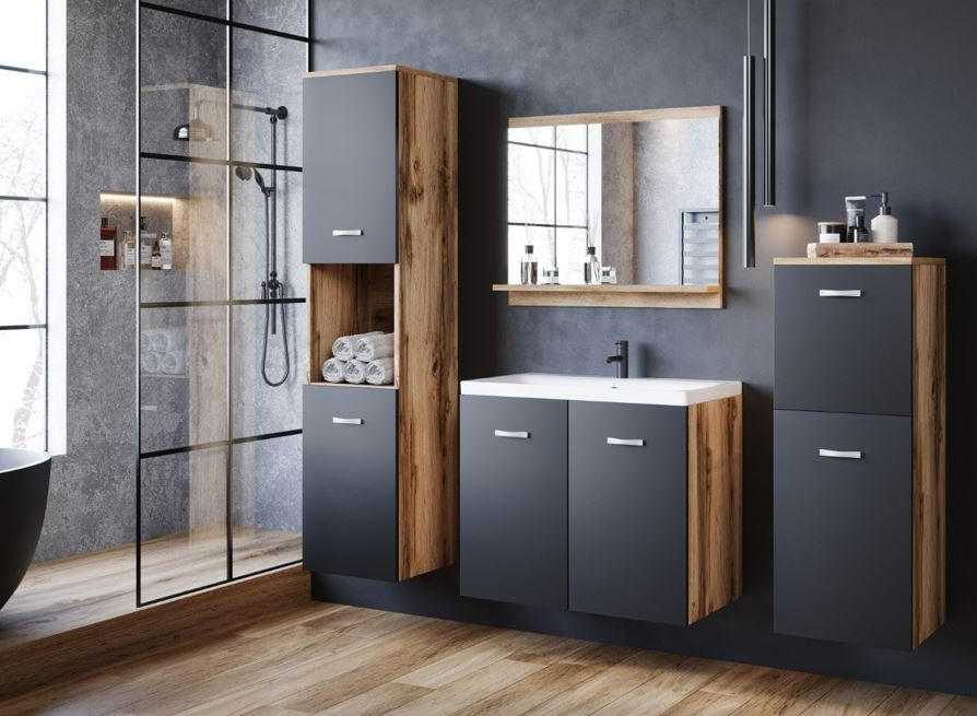 P & B KÚPEĽŇA grafitová, dub wotan