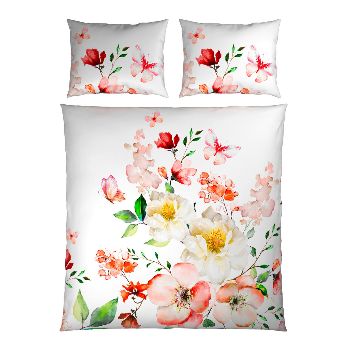 POSTELJINA SA DVA LICA 200/200 cm saten višebojna  - višebojna, tekstil (200/200cm) - Esposa