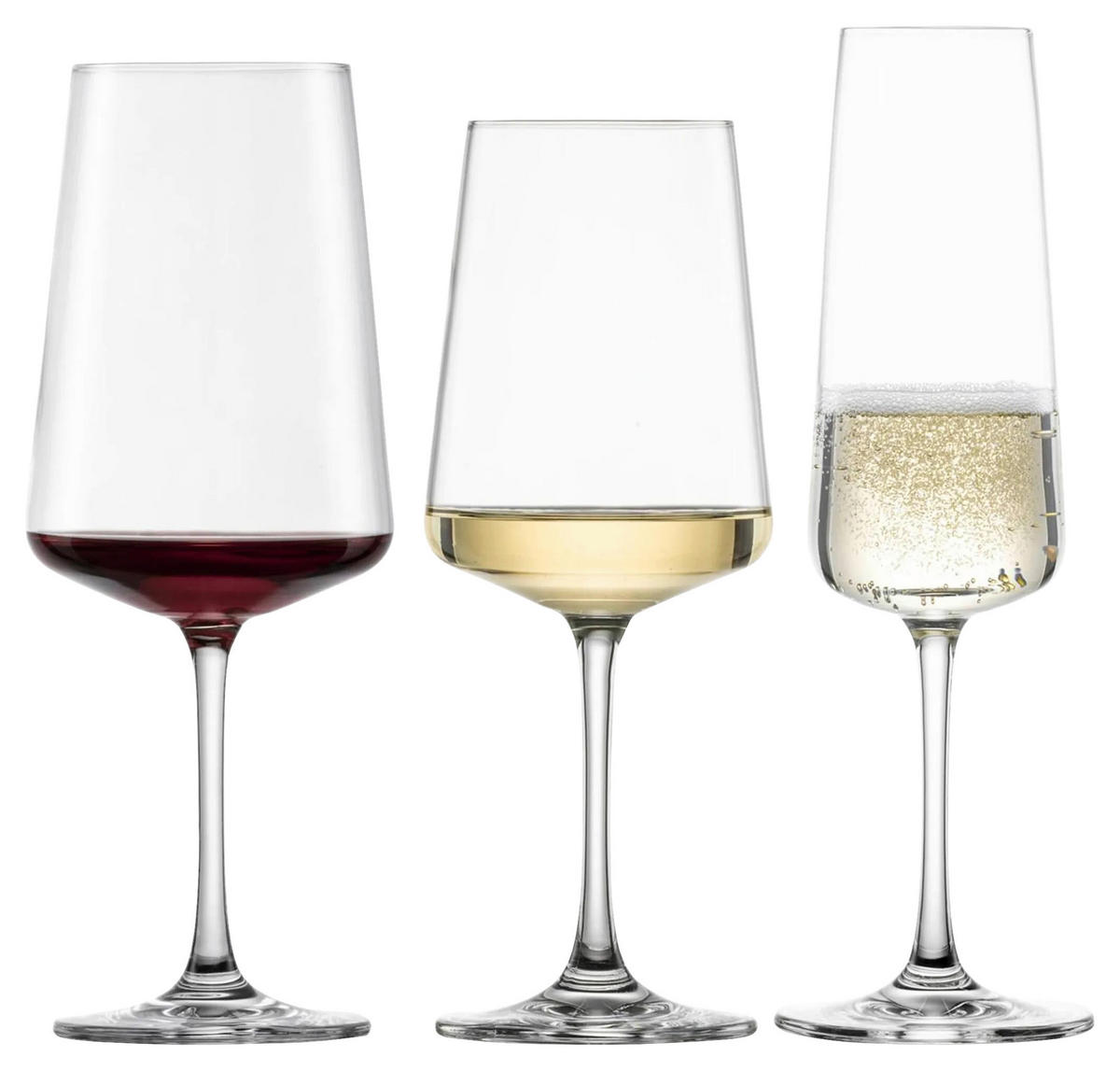 GLÄSERSET Miovino  12-teilig  - Transparent, Design, Glas - Schott Zwiesel