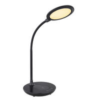 STONA LED LAMPA - crna, Osnovno, plastika (33/17/54cm)