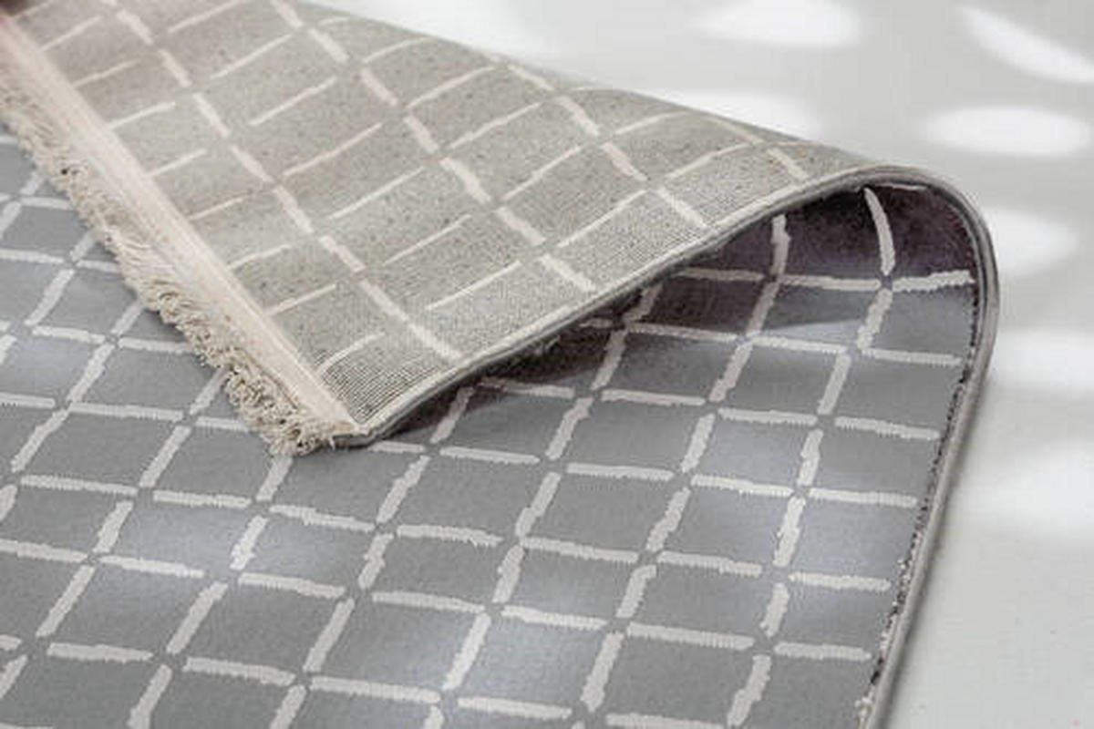 WEBTEPPICH 80/150 cm Magic Silberfarben  - Silberfarben, Basics, Textil (80/150cm) - Schöner Wohnen