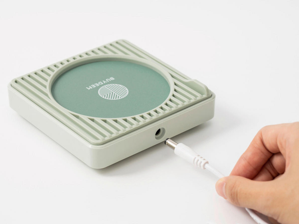 melegen tartó,melegítő,pohár  - pasztellzöld, Basics, műanyag (12/3/12cm) - BUYDEEM