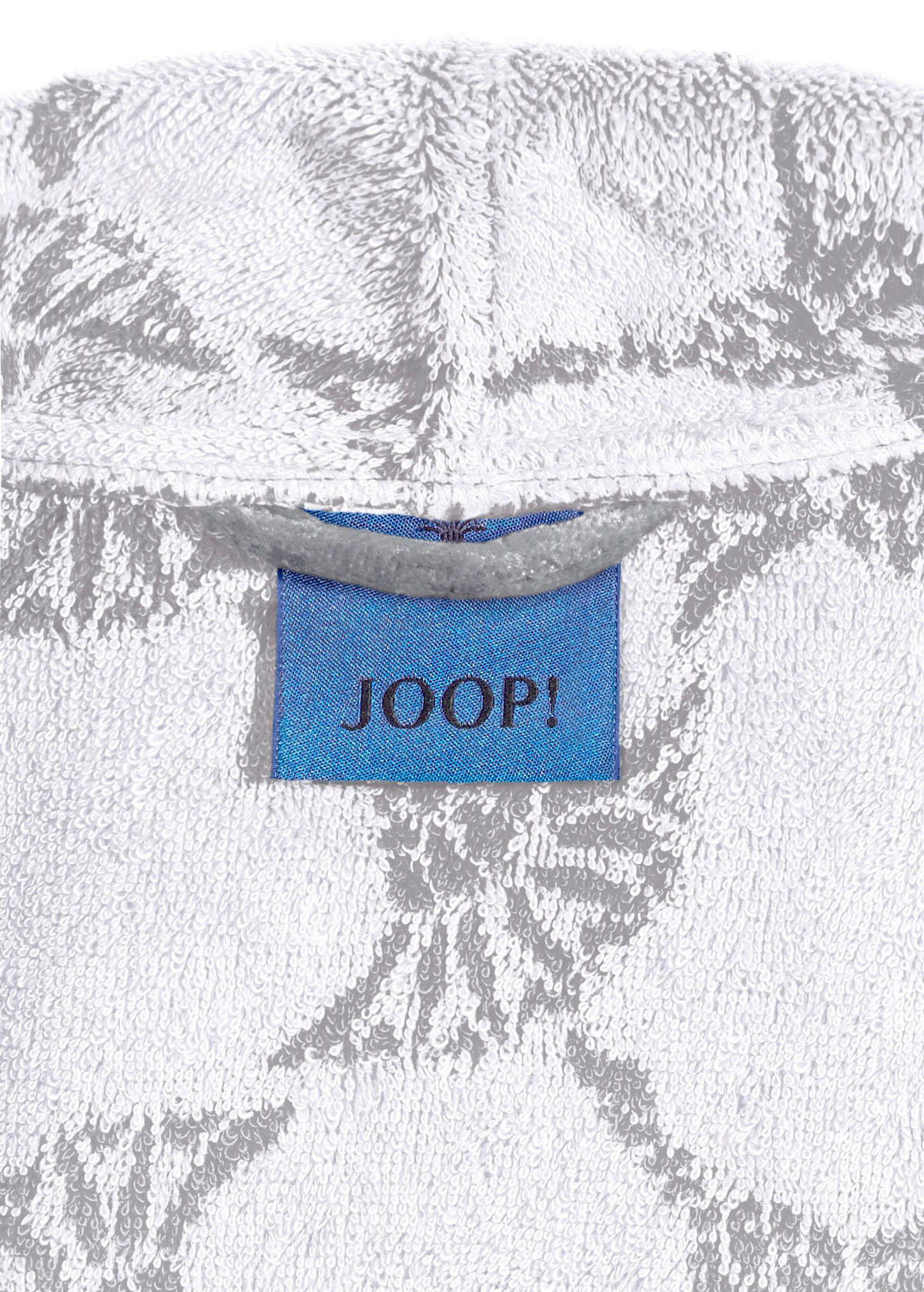 BADEMANTEL 36/38 Damen  - Silberfarben/Weiß, Basics, Textil (36/38null) - Joop!